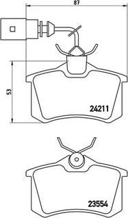 Magneti Marelli 363700485101 - Brake Pad Set, disc brake autospares.lv