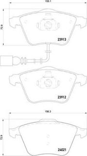 Magneti Marelli 363700485129 - Brake Pad Set, disc brake autospares.lv