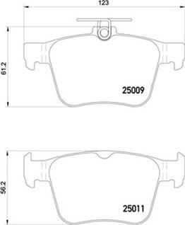 Magneti Marelli 363700485124 - Brake Pad Set, disc brake autospares.lv