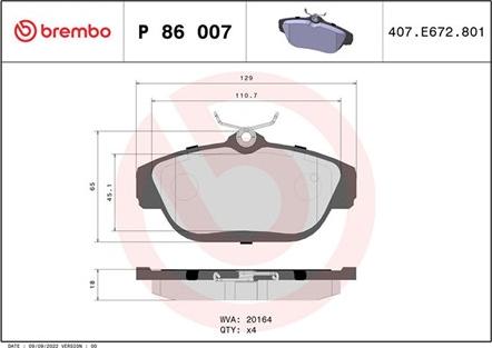 Magneti Marelli 363700486007 - Brake Pad Set, disc brake autospares.lv