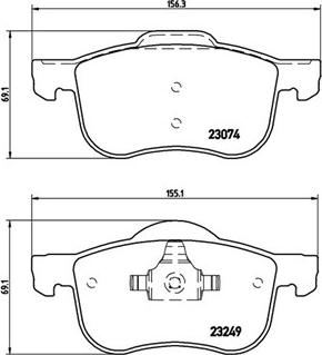 Magneti Marelli 363700486020 - Brake Pad Set, disc brake autospares.lv