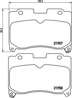 Magneti Marelli 363700483090 - Brake Pad Set, disc brake autospares.lv