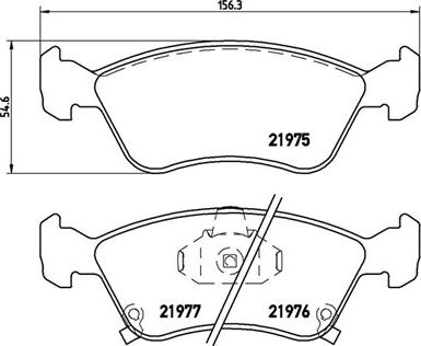 Magneti Marelli 363700483041 - Brake Pad Set, disc brake autospares.lv