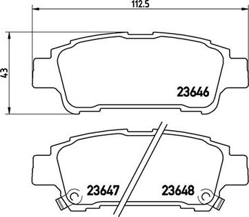 Magneti Marelli 363700483056 - Brake Pad Set, disc brake autospares.lv