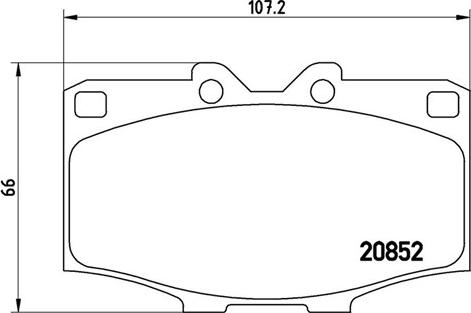 Magneti Marelli 363700483006 - Brake Pad Set, disc brake autospares.lv