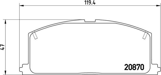 Magneti Marelli 363700483011 - Brake Pad Set, disc brake autospares.lv