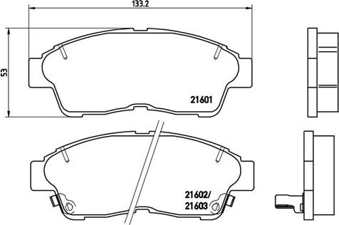 Magneti Marelli 363700483034 - Brake Pad Set, disc brake autospares.lv