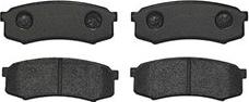 Magneti Marelli 363700483024 - Brake Pad Set, disc brake autospares.lv