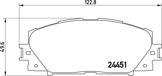 Magneti Marelli 363700483141 - Brake Pad Set, disc brake autospares.lv