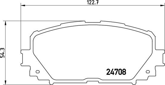 Magneti Marelli 363700483101 - Brake Pad Set, disc brake autospares.lv