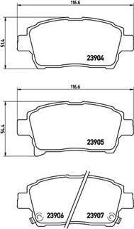 Magneti Marelli 363700483103 - Brake Pad Set, disc brake autospares.lv