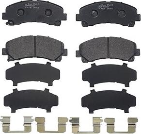 Magneti Marelli 363700434007 - Brake Pad Set, disc brake autospares.lv