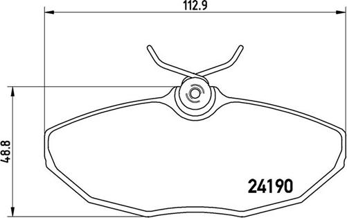 Magneti Marelli 363700436015 - Brake Pad Set, disc brake autospares.lv