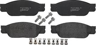 Magneti Marelli 363700436012 - Brake Pad Set, disc brake autospares.lv