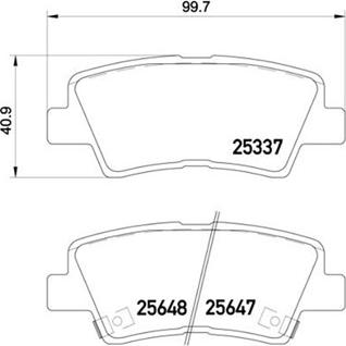 Magneti Marelli 363700430054 - Brake Pad Set, disc brake autospares.lv