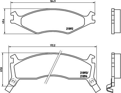 Magneti Marelli 363700430006 - Brake Pad Set, disc brake autospares.lv