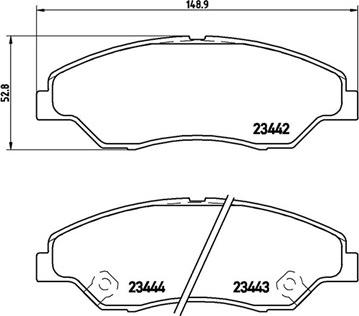 Magneti Marelli 363700430015 - Brake Pad Set, disc brake autospares.lv