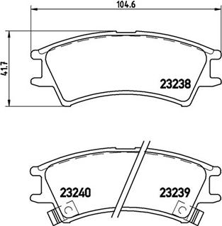 Magneti Marelli 363700430011 - Brake Pad Set, disc brake autospares.lv