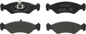 Magneti Marelli 363700424028 - Brake Pad Set, disc brake autospares.lv