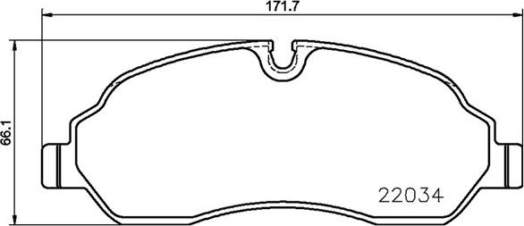 Magneti Marelli 363700424171 - Brake Pad Set, disc brake autospares.lv