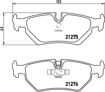 Magneti Marelli 363700423062 - Brake Pad Set, disc brake autospares.lv