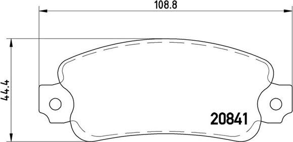 Magneti Marelli 363700423014 - Brake Pad Set, disc brake autospares.lv