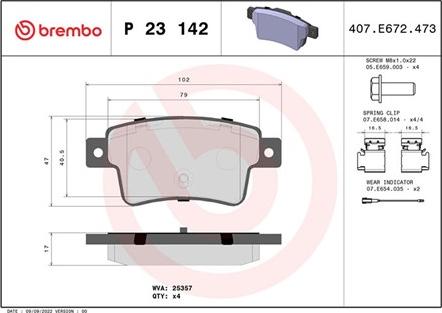 Magneti Marelli 363700423142 - Brake Pad Set, disc brake autospares.lv