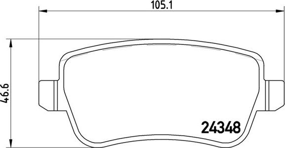 Magneti Marelli 363700423101 - Brake Pad Set, disc brake autospares.lv