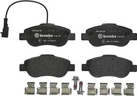 Magneti Marelli 363700423107 - Brake Pad Set, disc brake autospares.lv