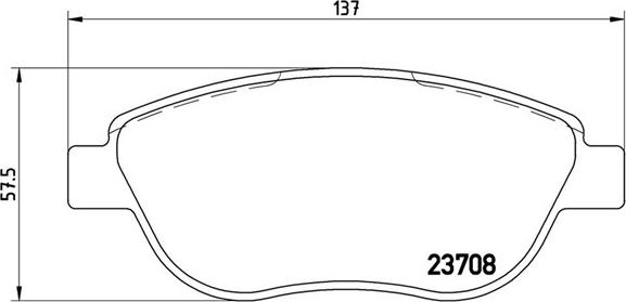 Magneti Marelli 363700423119 - Brake Pad Set, disc brake autospares.lv