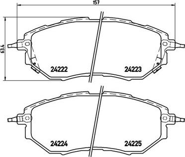 Magneti Marelli 363700478017 - Brake Pad Set, disc brake autospares.lv