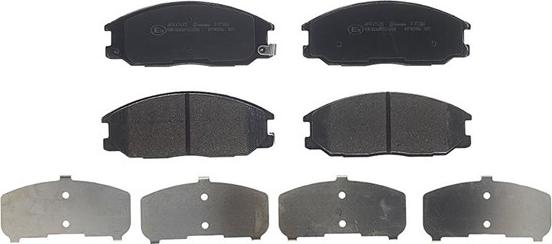 Magneti Marelli 363700477002 - Brake Pad Set, disc brake autospares.lv