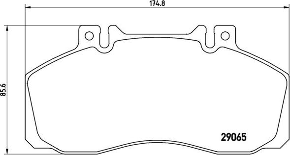 Magneti Marelli 363700506008 - Brake Pad Set, disc brake autospares.lv