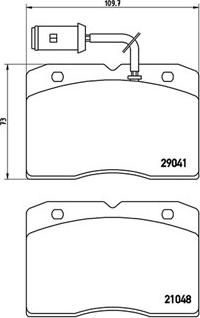 Magneti Marelli 363700506012 - Brake Pad Set, disc brake autospares.lv