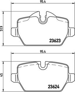 Magneti Marelli 363700506037 - Brake Pad Set, disc brake autospares.lv