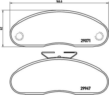 Magneti Marelli 363700507001 - Brake Pad Set, disc brake autospares.lv