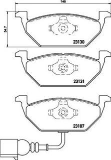 Magneti Marelli 363700585072 - Brake Pad Set, disc brake autospares.lv