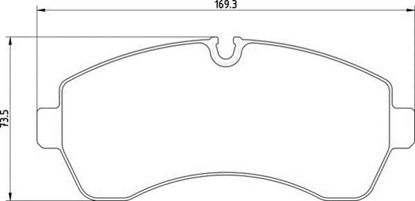 Magneti Marelli 363700036026 - Brake Pad Set, disc brake autospares.lv