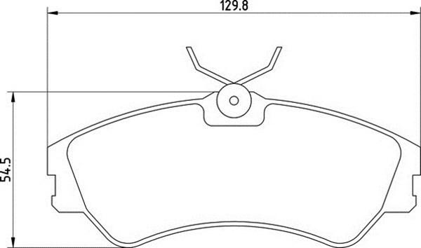 Magneti Marelli 363700205048 - Brake Pad Set, disc brake autospares.lv