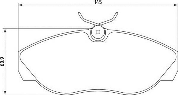 Magneti Marelli 363700205078 - Brake Pad Set, disc brake autospares.lv