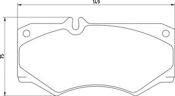 Magneti Marelli 363710200311 - Brake Pad Set, disc brake autospares.lv