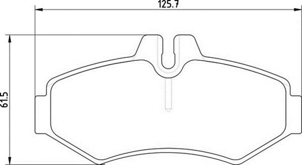 Magneti Marelli 363700201170 - Brake Pad Set, disc brake autospares.lv