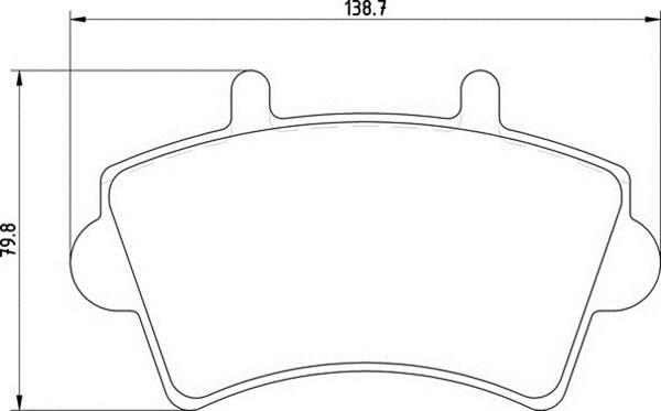 Magneti Marelli 363700201310 - Brake Pad Set, disc brake autospares.lv