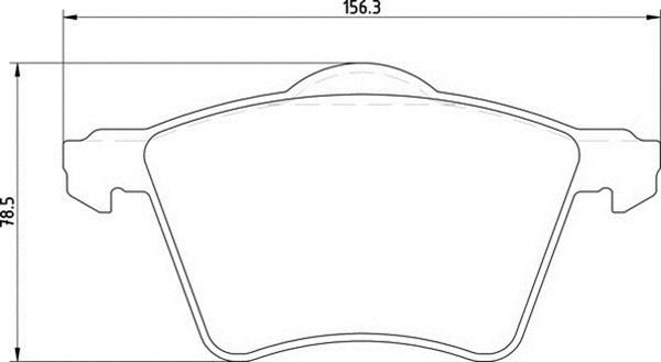 Magneti Marelli 363710201179 - Brake Pad Set, disc brake autospares.lv