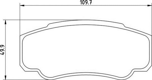 Magneti Marelli 363710201356 - Brake Pad Set, disc brake autospares.lv