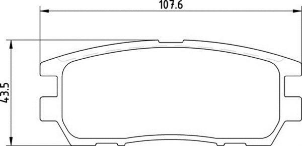 Magneti Marelli 363710203019 - Brake Pad Set, disc brake autospares.lv