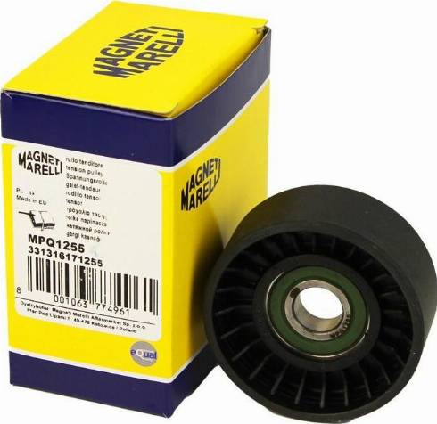 Magneti Marelli 331316171255 - Pulley, v-ribbed belt autospares.lv