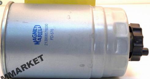 Magneti Marelli 213908576000 - Fuel filter autospares.lv