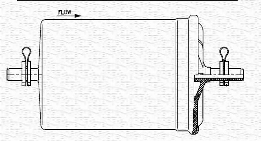 Magneti Marelli 213908206800 - Fuel filter autospares.lv