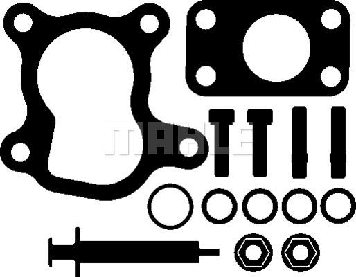 MAHLE 039 TA 12113 000 - Mounting Kit, charger autospares.lv